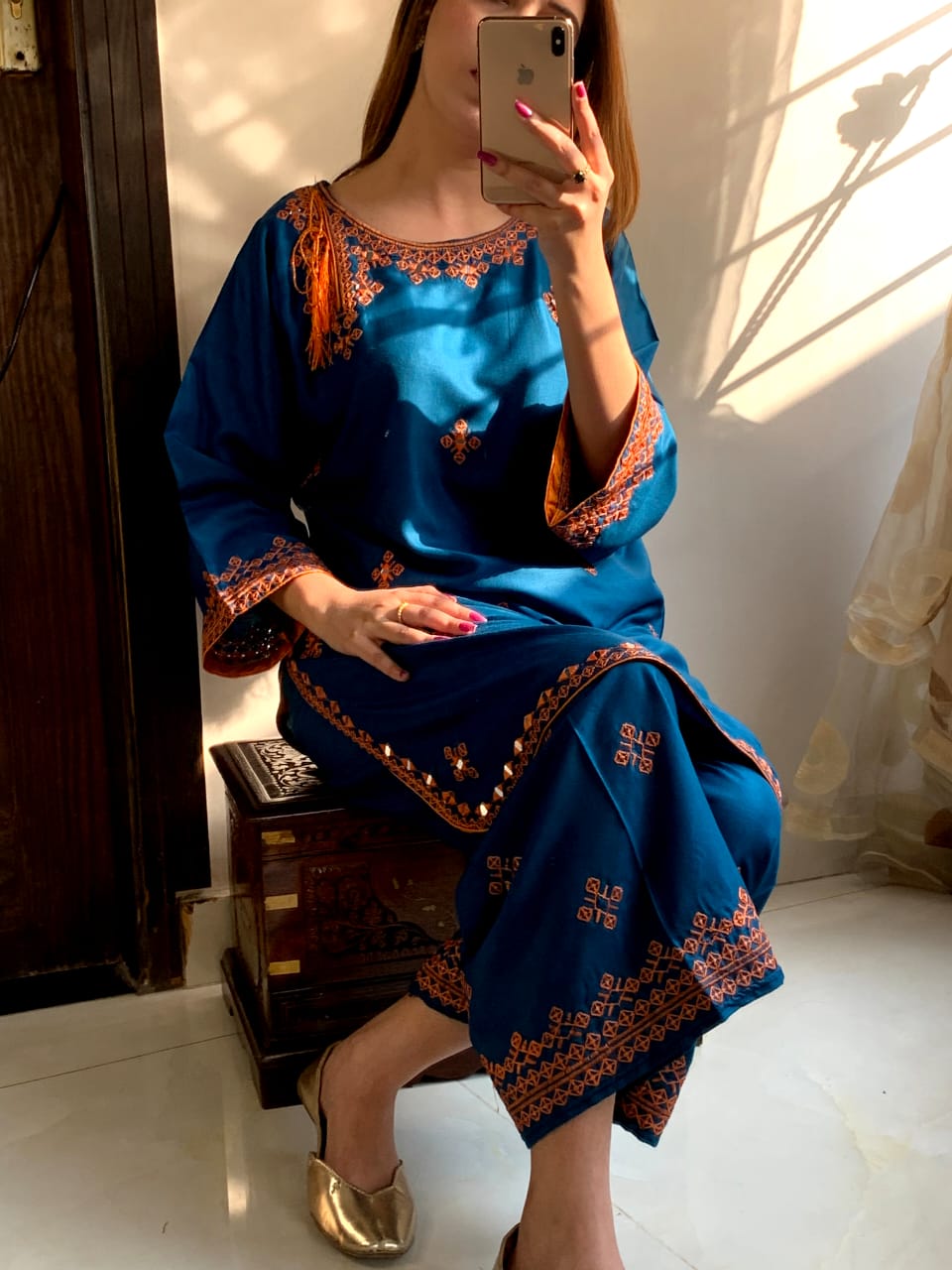 2 Pc Balochi Dress (Stitched)