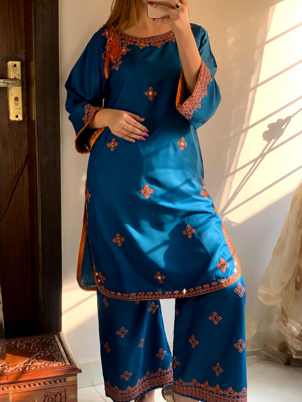 2 Pc Balochi Dress (Stitched)